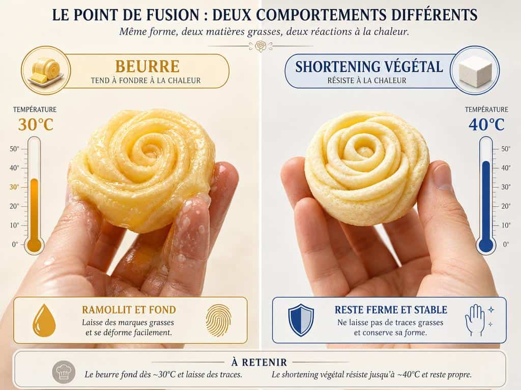 recette rose des sables avec végétaline