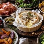 accompagnement camembert au four