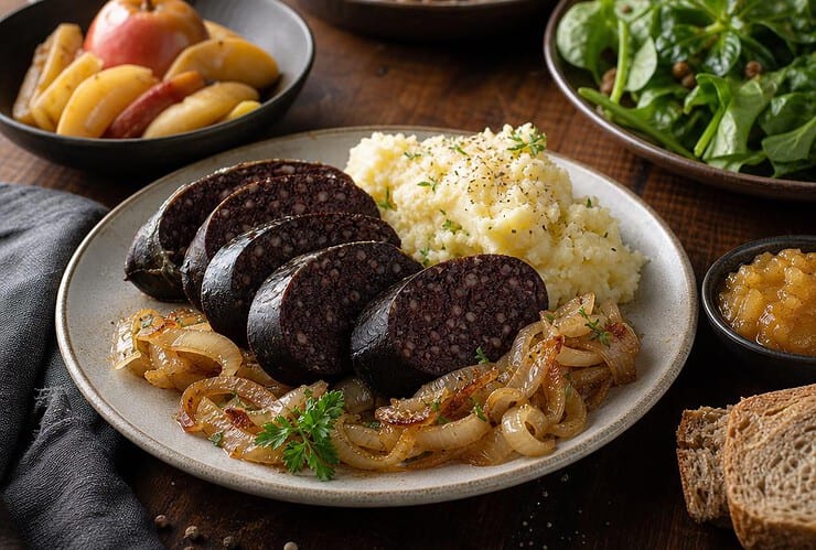 avec quoi manger du boudin noir