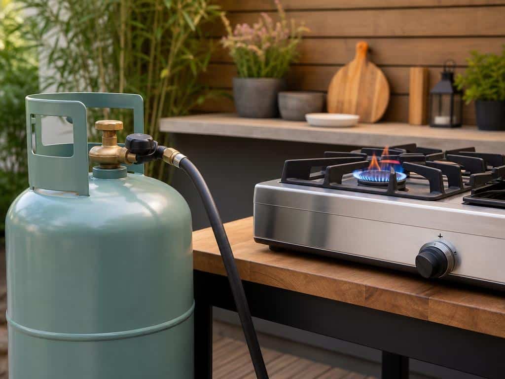 bouteille de gaz neuve mais petite flamme