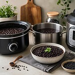 cuisson haricots noir