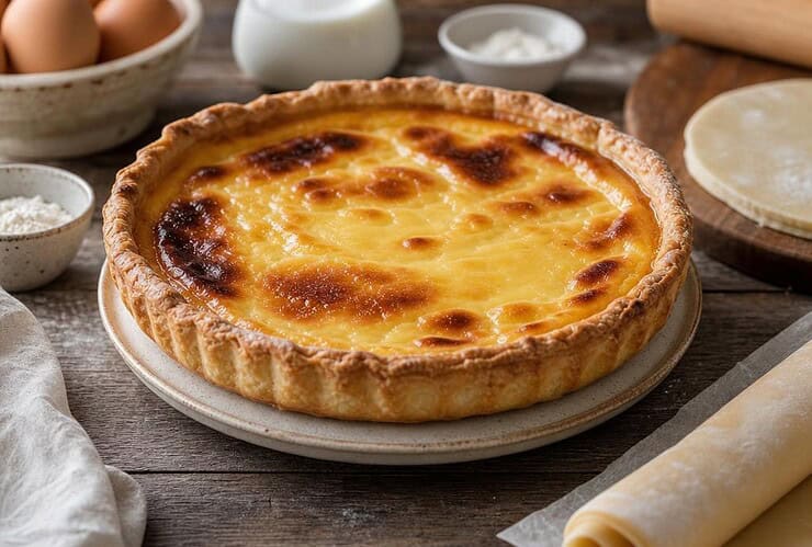 flan patissier type de pate