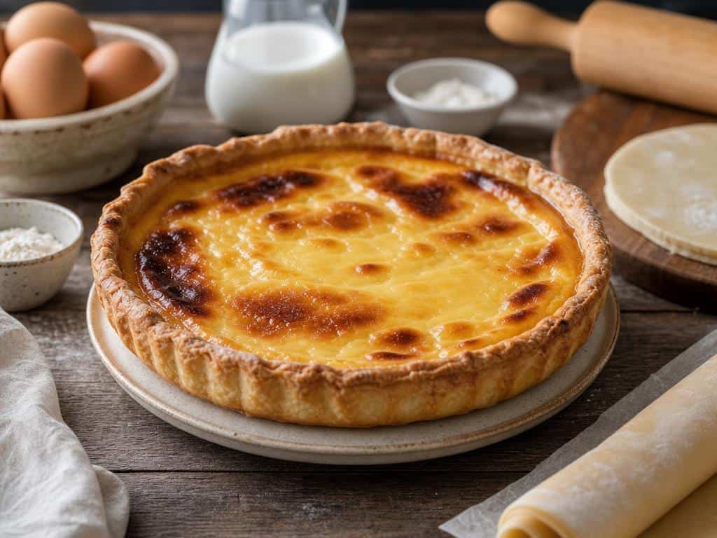 flan patissier type de pate