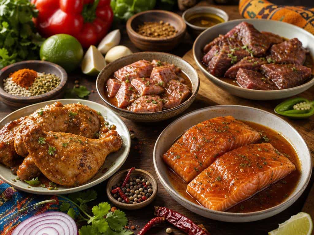 marinade tex mex