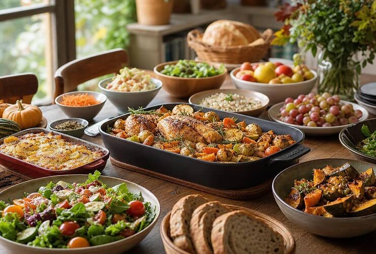 plat familial pour 10 personnes