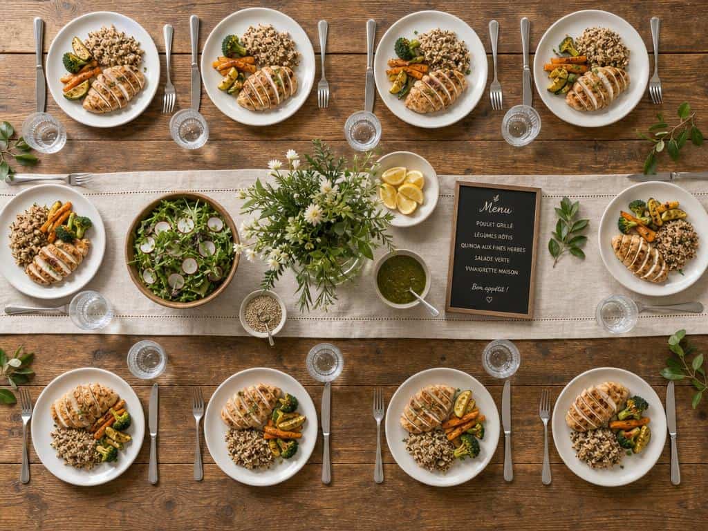 plat pour 12 personnes à préparer la veille noël