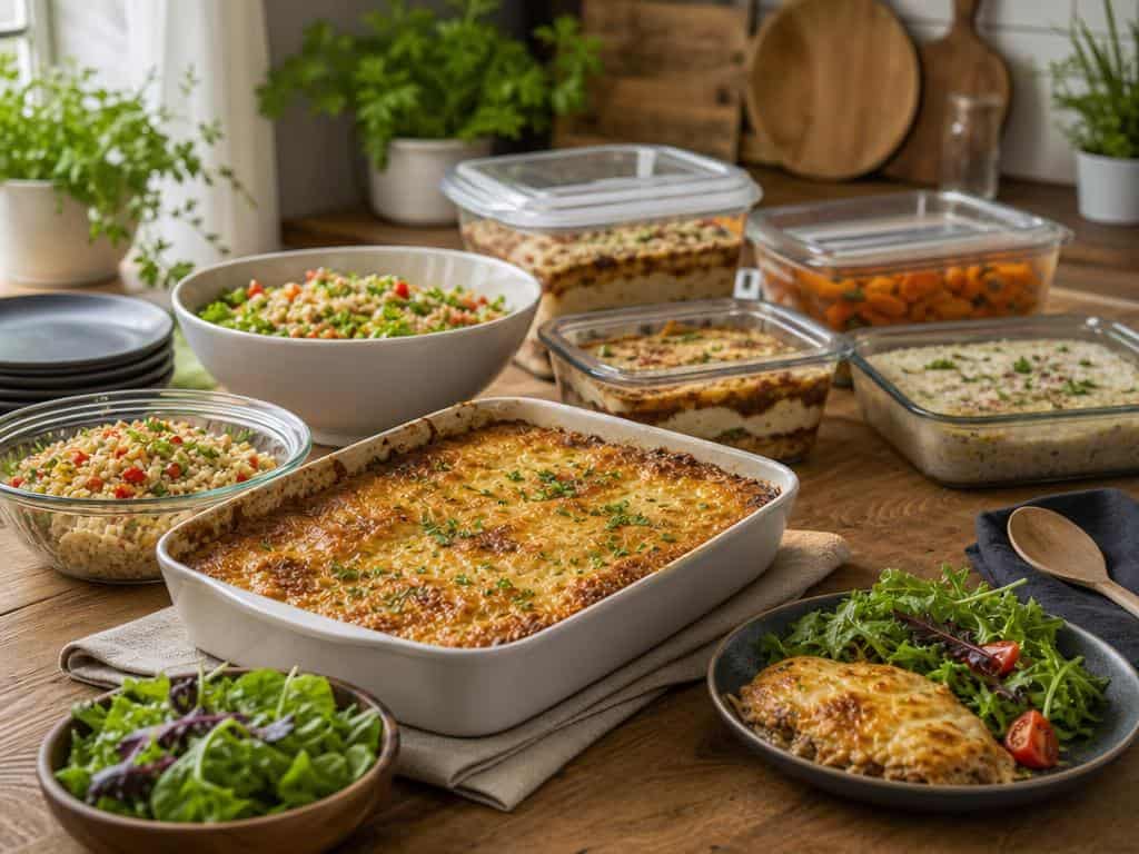 plat pour 12 personnes à préparer la veille