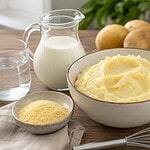purée mousline dose lait et eau pour 1 sachet