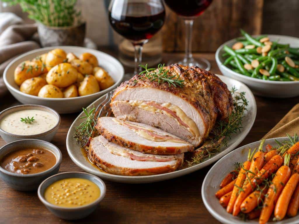 accompagnement pour roti de porc orloff