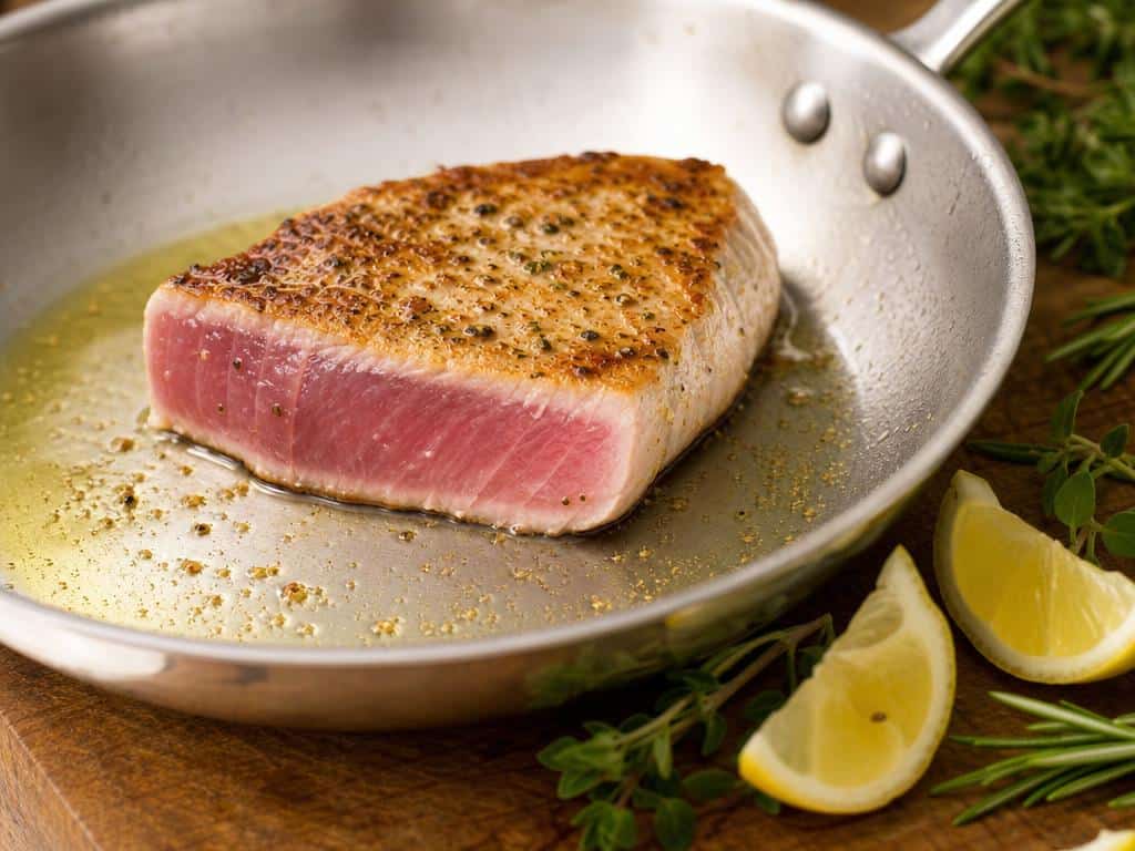 steak de thon accompagnement pomme de terre