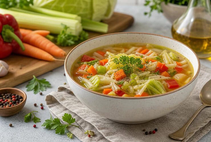 la soupe brûle-graisse perdre 7 kg en 10 jours naturellement