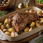 recette chevreau au four portugaise