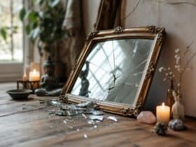 miroir qui tombe tout seul signification spirituelle
