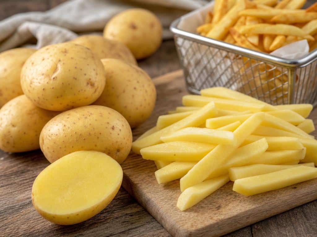 pomme de terre agata frite