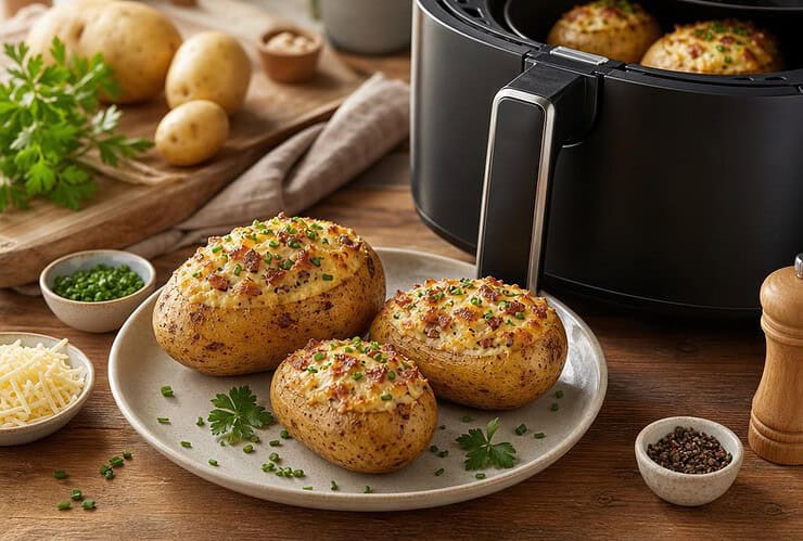 pomme de terre farcie air fryer