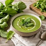 potage de fanes de radis