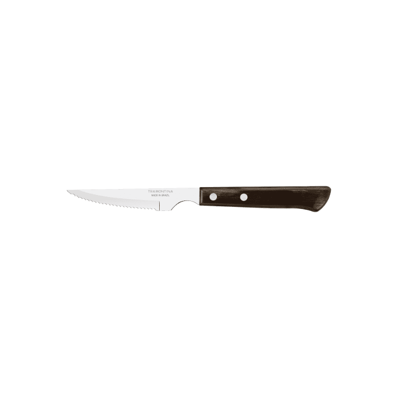 4" (10cm) Steak Knife, Brown