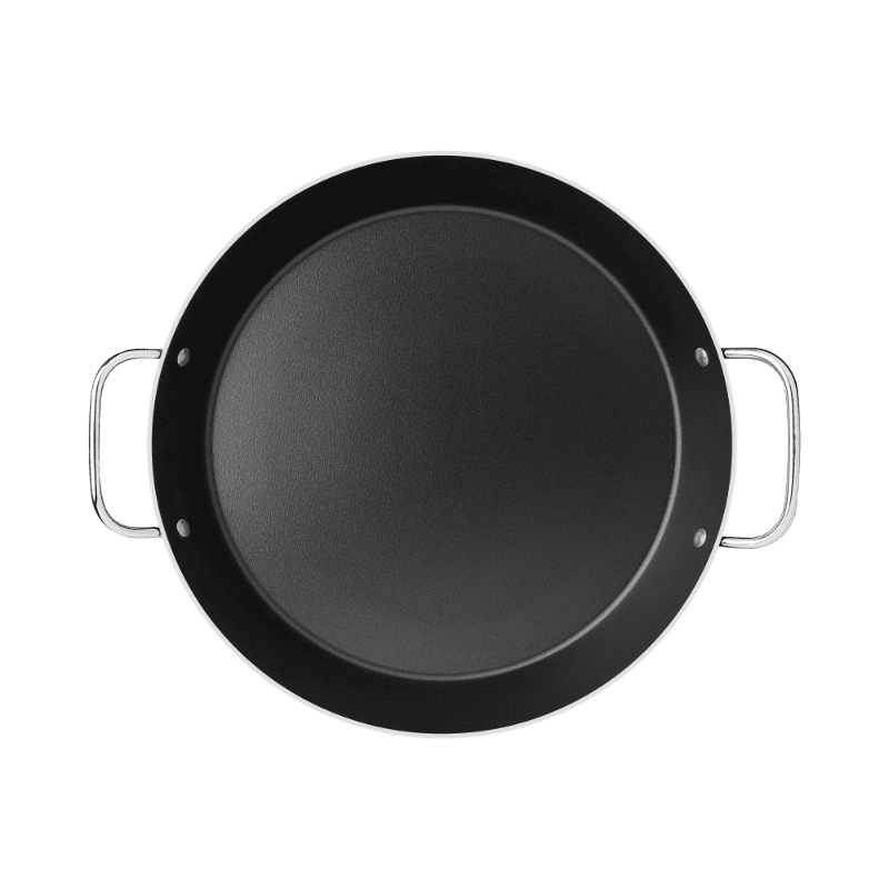 30cm Paella Pan - Aluminum, Non-Stick, Dishwasher Safe
