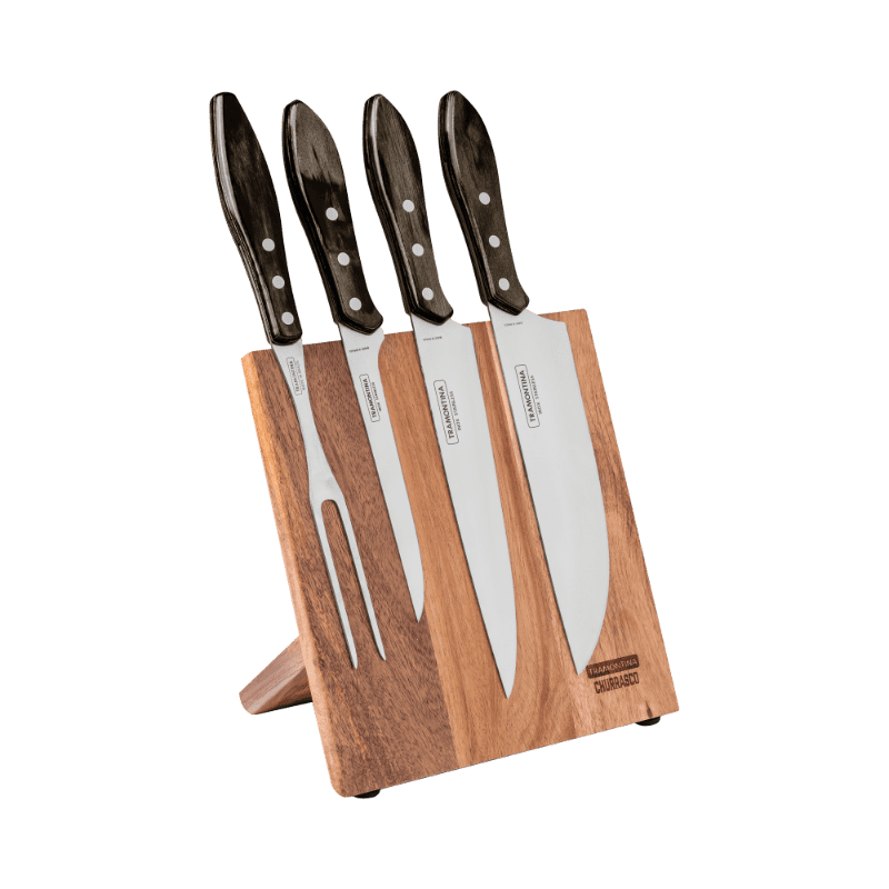 5pc. Barbeque Set Brown