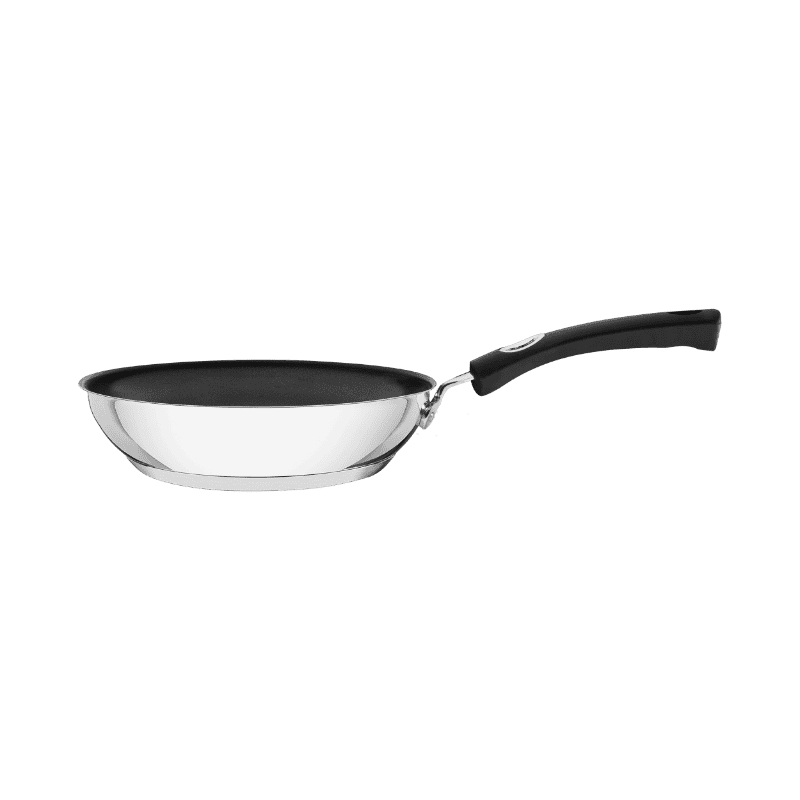Solar Silicone Stainless Steel Shallow Frying Pan 24cm 2.1l