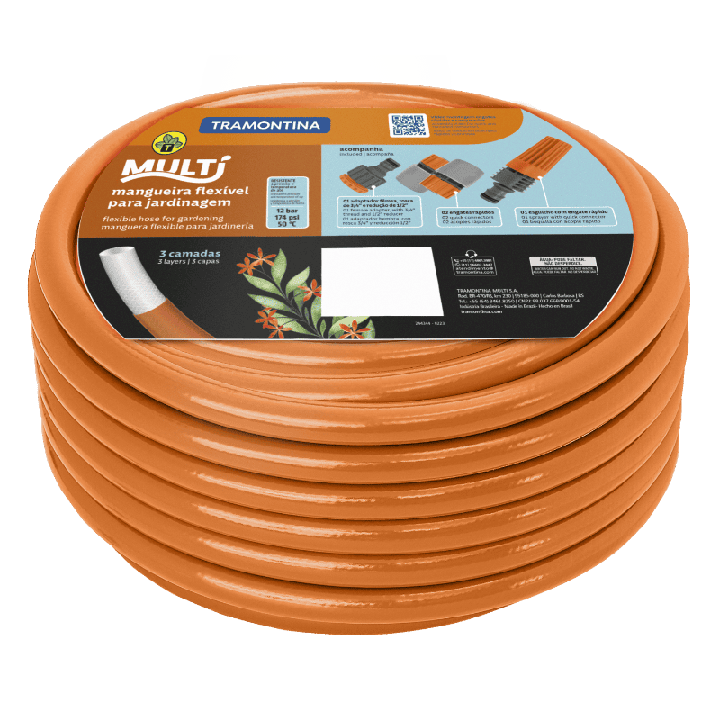 1/2" Super Flex Garden Hose, 20m