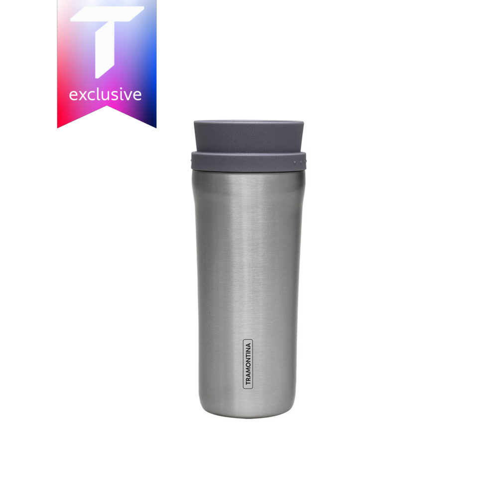 Tramontina Stainless-Steel Thermo Cup with 360º Spout, 460 ml