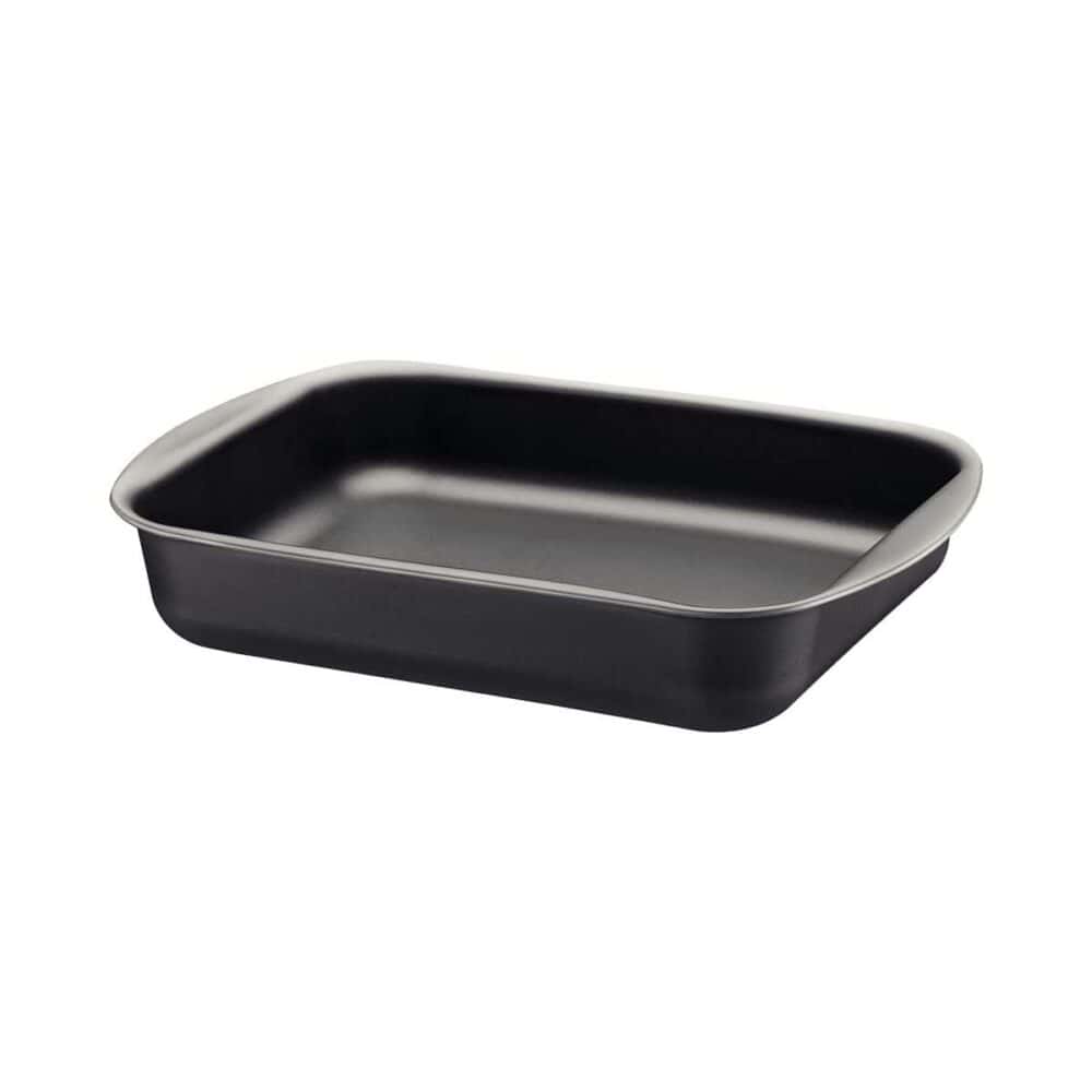 Aluminum Deep Roasting Pan with Interior Nonstick Coating - 28 cm