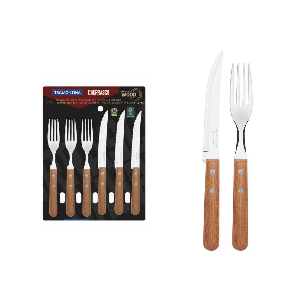 12pc. Tableware Set Braai Economic