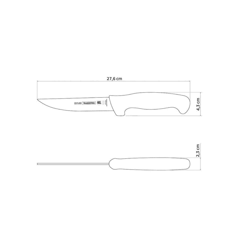 5" (13cm) Boning Knife, Red