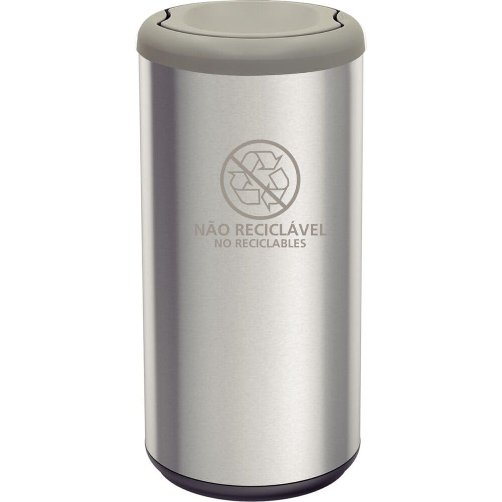 Stainless Steel Bin 40L Scotch Brite finish