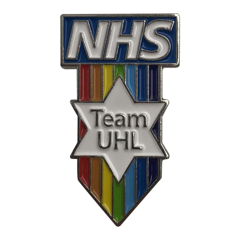Stamped Iron Soft Enamel Badge (50mm)