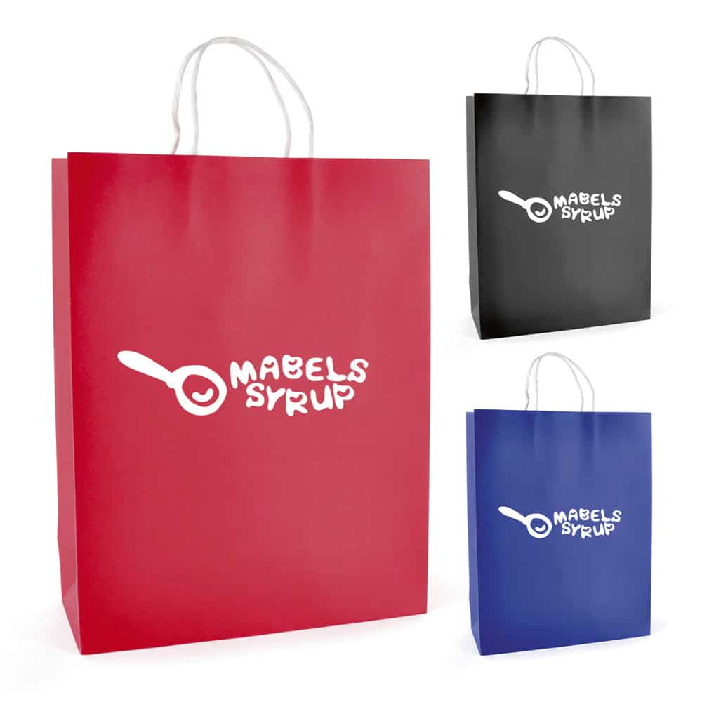 Brunswick Large Coloured Paper Bag