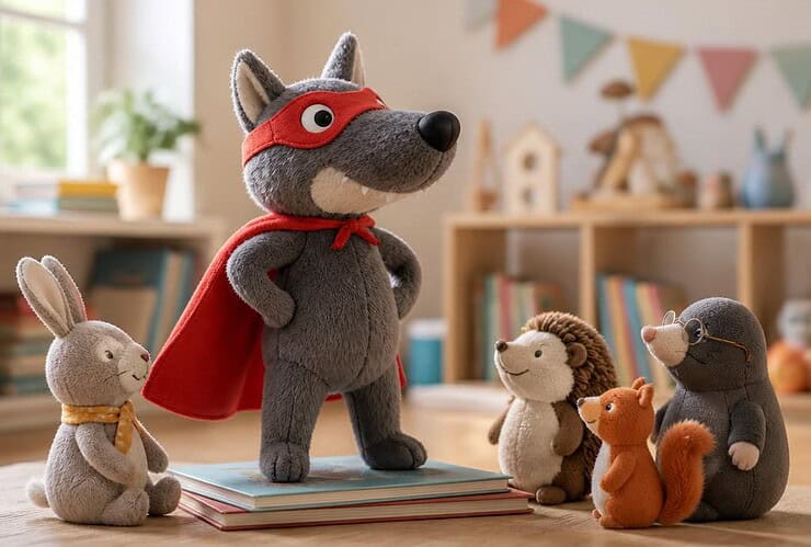 loup voulait etre super heros