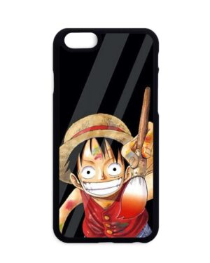 Coque One Piece Luffy painting