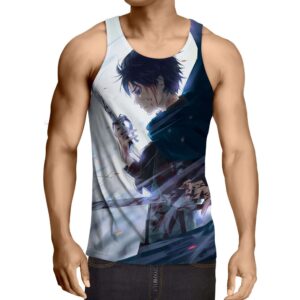 Débardeur 3D All Over Attack On Titans Eren Path