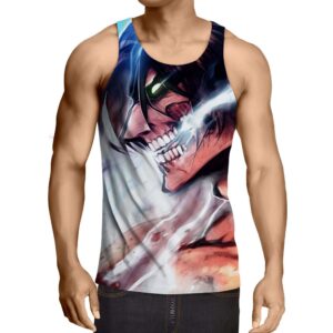 Débardeur 3D All Over Attack On Titans Eren Titan 2
