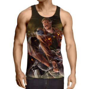 Débardeur 3D All Over Attack On Titans Reiner