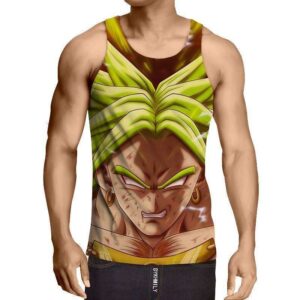 Débardeur 3D All Over Dragon Ball Z Broly
