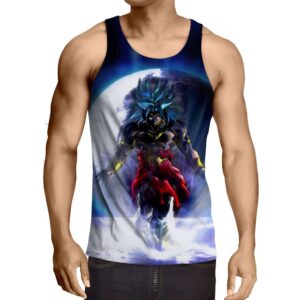 Débardeur 3D All Over Dragon Ball Z Broly Moon