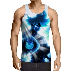 Débardeur 3D All Over Dragon Ball Z Goku Power