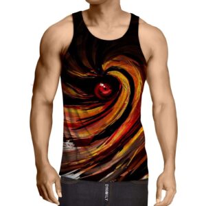 Débardeur 3D All Over Naruto Obito Sharingan