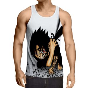 Débardeur 3D All Over Naruto Sasuke Seal