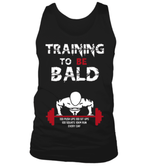 T Shirt One Punch Man Training To Be Bald