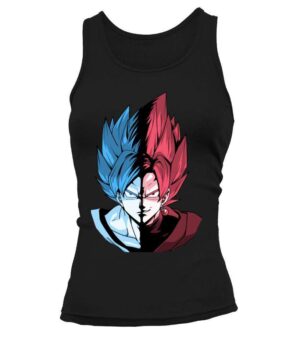 Débardeur Femme Dragon Ball Super Goku Vs Black