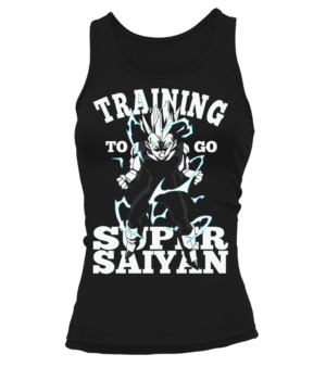 T Shirt Femme Dragon Ball Z Vegeta Training To Go Super Saiyan