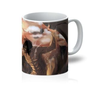 Mug Attack On Titans Eren Vs Annie