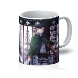 Mug Attack On Titans Rivaille X Mikasa
