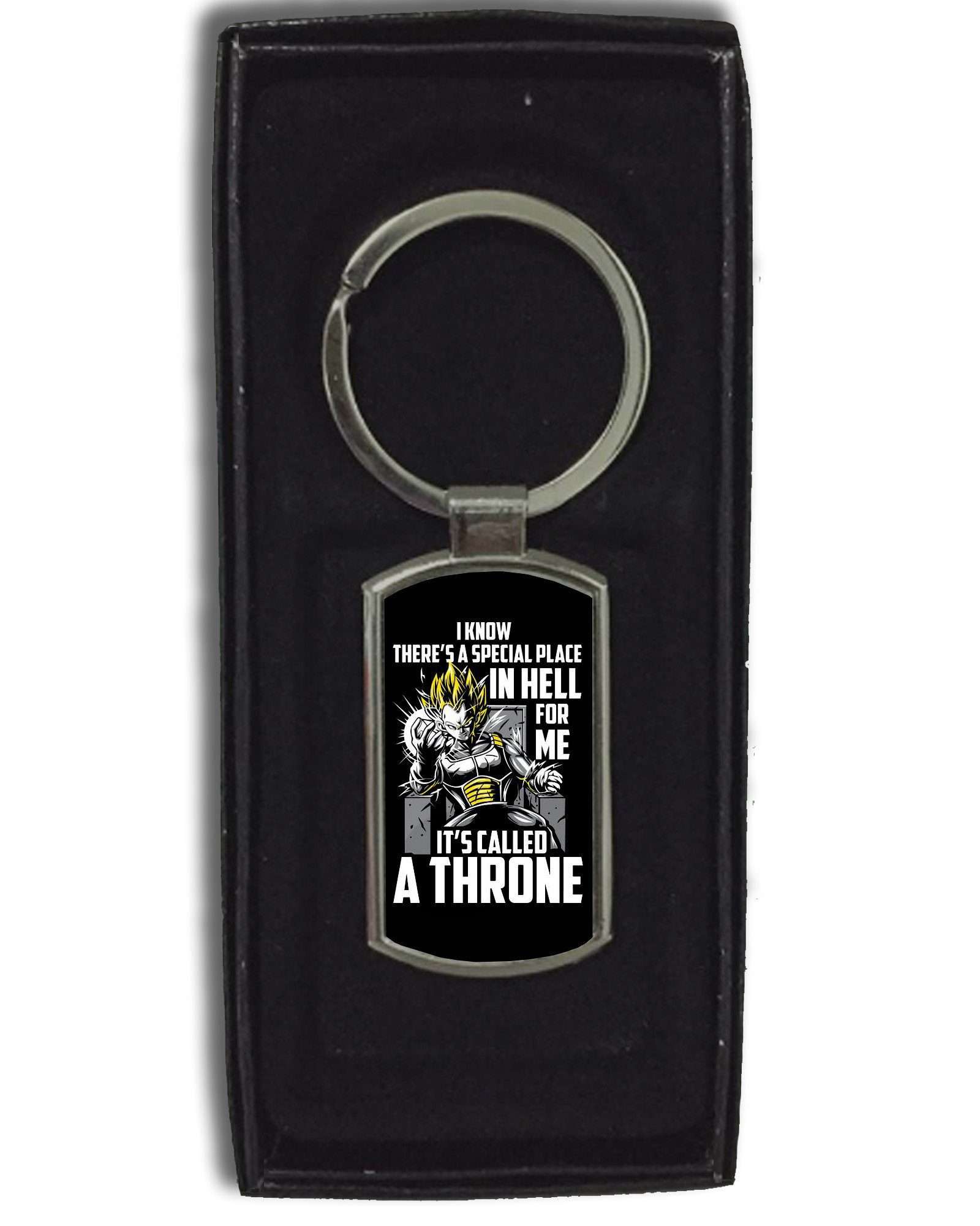 Porte Clés Dragon Ball Z Vegeta Throne