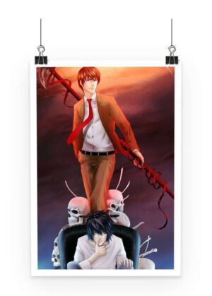 Poster Death Note Light Vs L