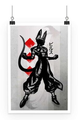 Poster Dragon Ball Super Black Attack